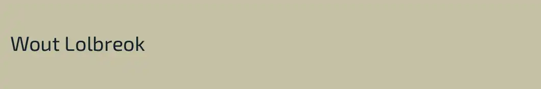 Wout Lolbreok